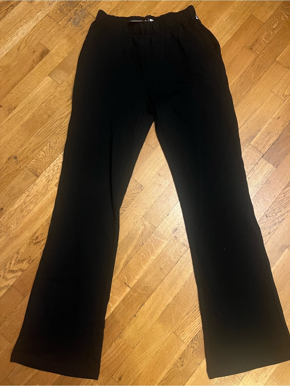 Buck Mason Black Drawstring Waist Pants new